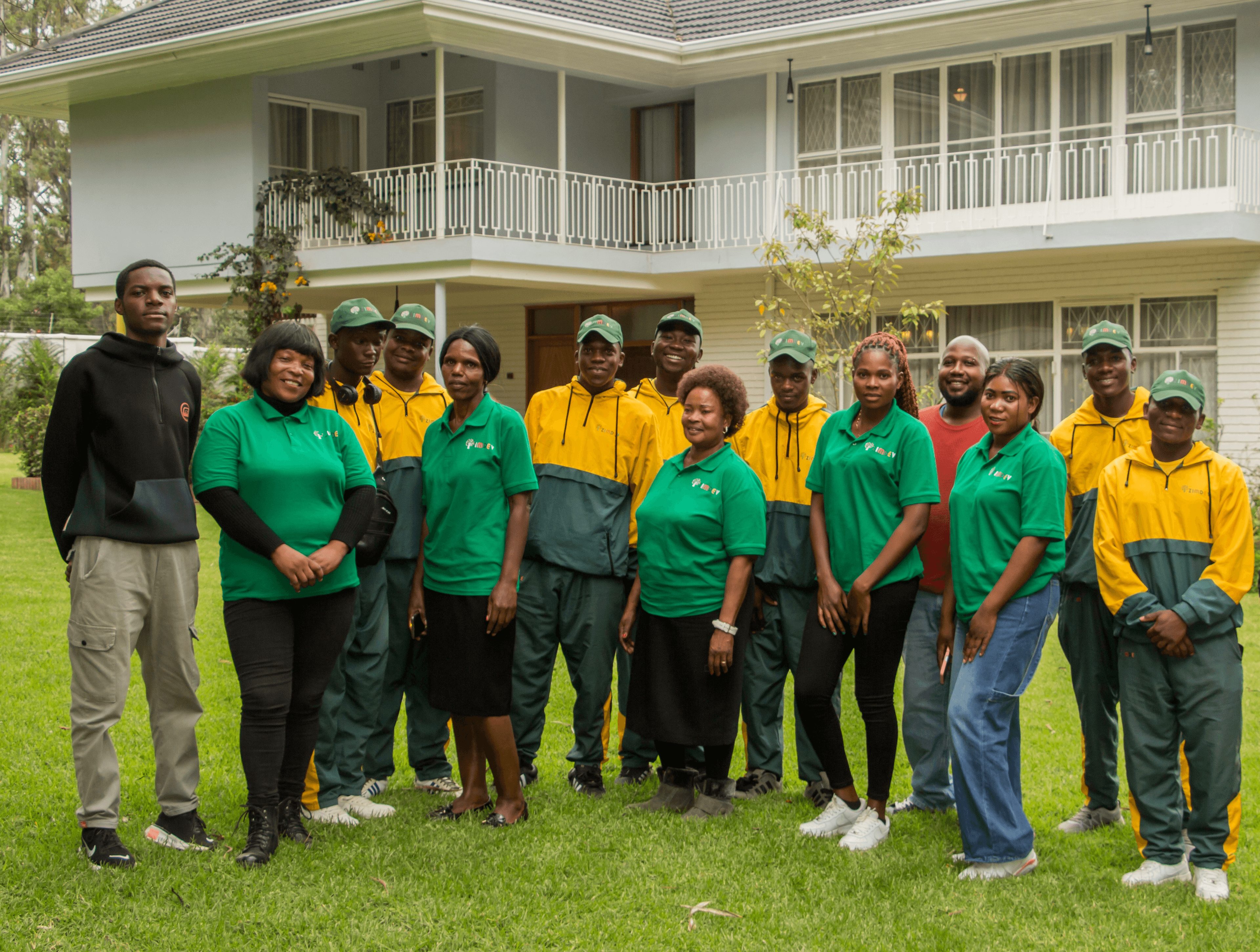 The Vuka Africa Zimbabwe Chapter team at the Chitungwiza Empowerment Hub